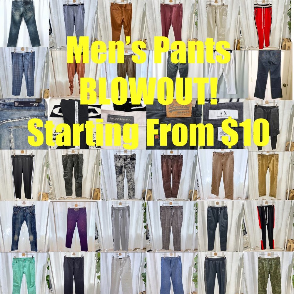 UNLISTED PANTS UNISEX FOR POSH SHOWS